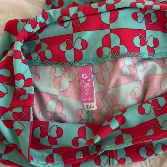 🇺🇸 Disney LuLa Roe checkered pattern - Picture 2 of 2
